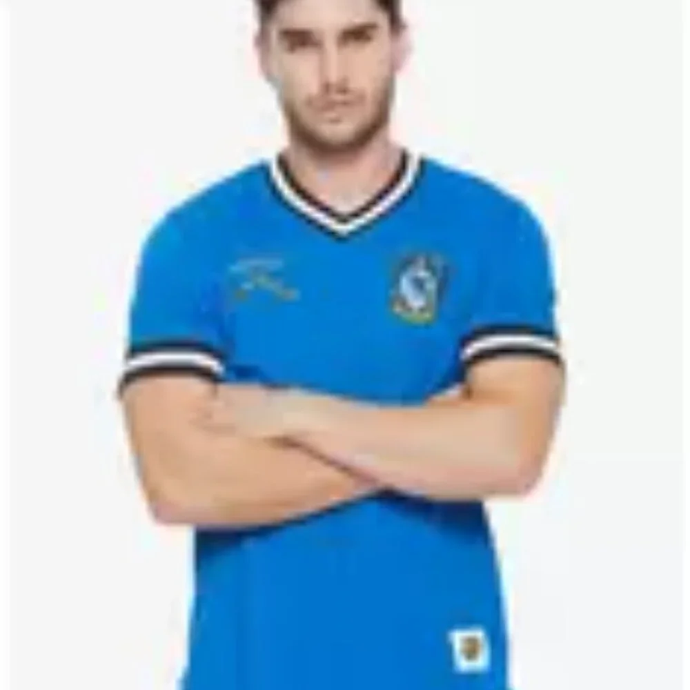 Box Lunch x Harry Potter Ravenclaw Quidditch Jersey w/Embroidered Logo size Med - Picture 8 of 8